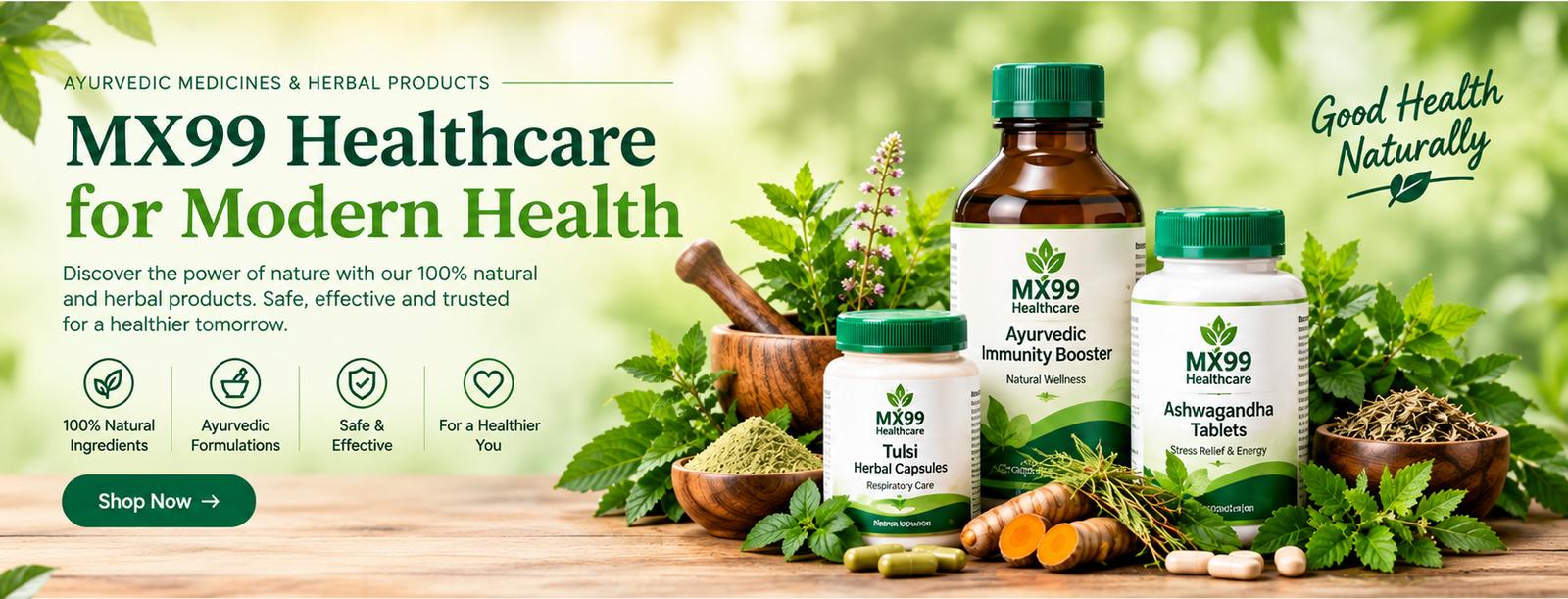 MX99 Healthcare Ayurvedic and herbal products