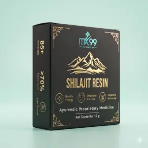 MX99 Healthcare Shilajit Resin 10g Ayurvedic Herbal Supplement Premium Black and Gold Packaging MX99 Healthcare Shilajit Resin 10g Ayurvedic Herbal Supplement Premium Black and Gold Packaging